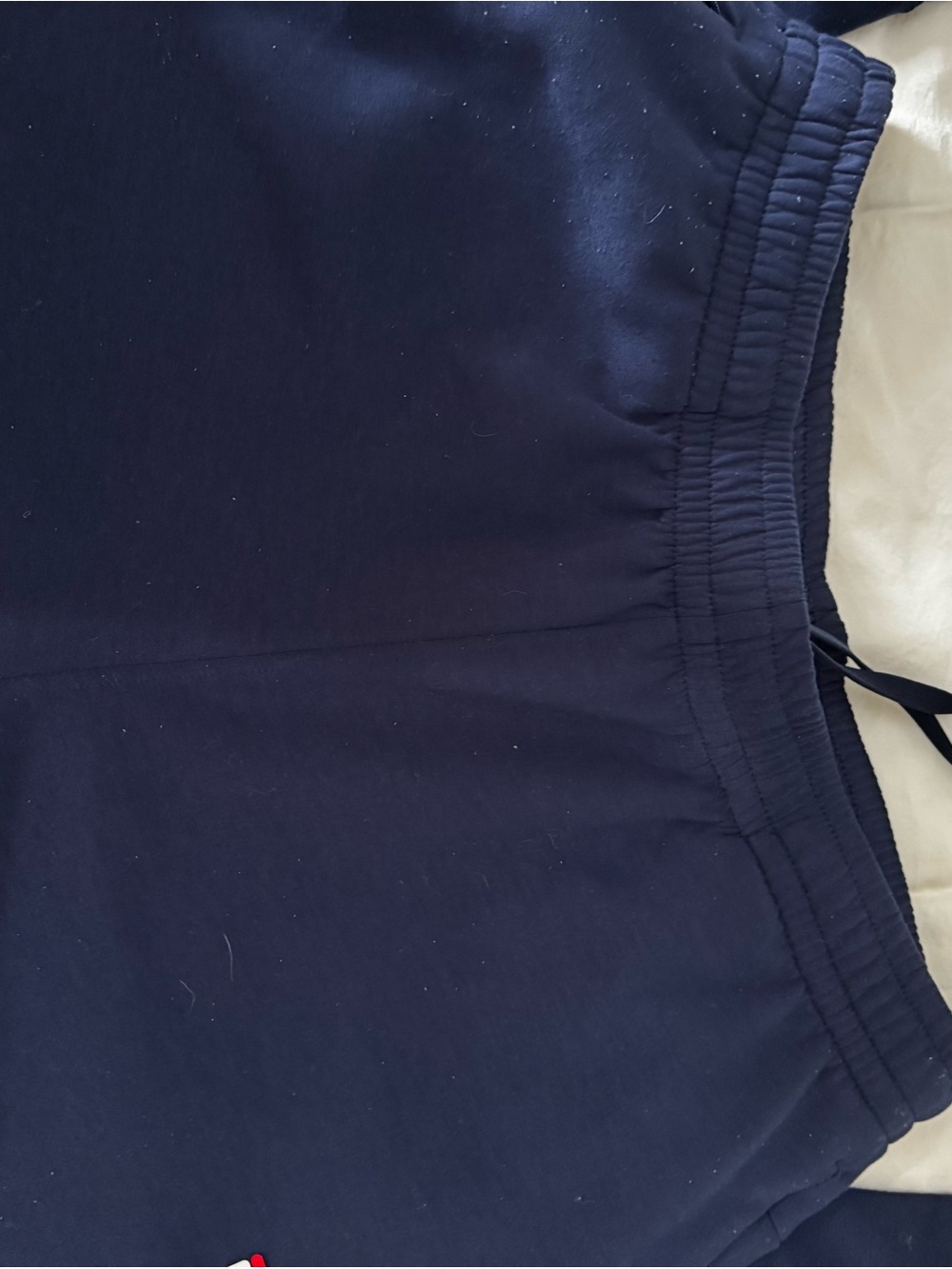 Fila Navy Drawstring Track Pants with Logo Tag - Picture 5 of 10